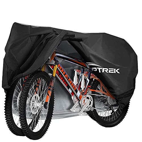 Toptrek Bike Cover, Large Bike Cover for 2 Bikes