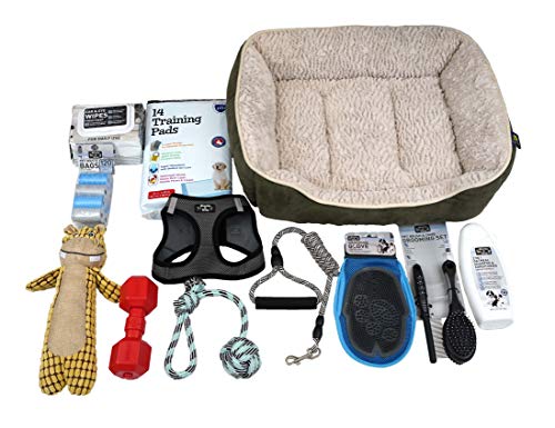 BH Investors Puppy Starter Kit, Dog Supplies Assortments Gift Set for Dog, Includes: