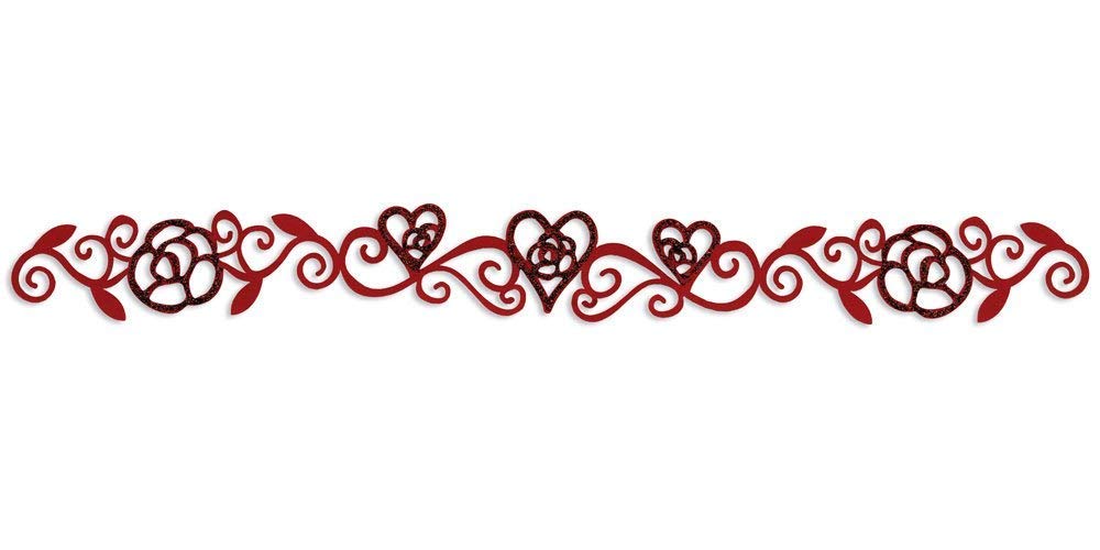 Sizzix 658511 Sizzlits Matrice Bande Décorative Vigne de Jardin de
