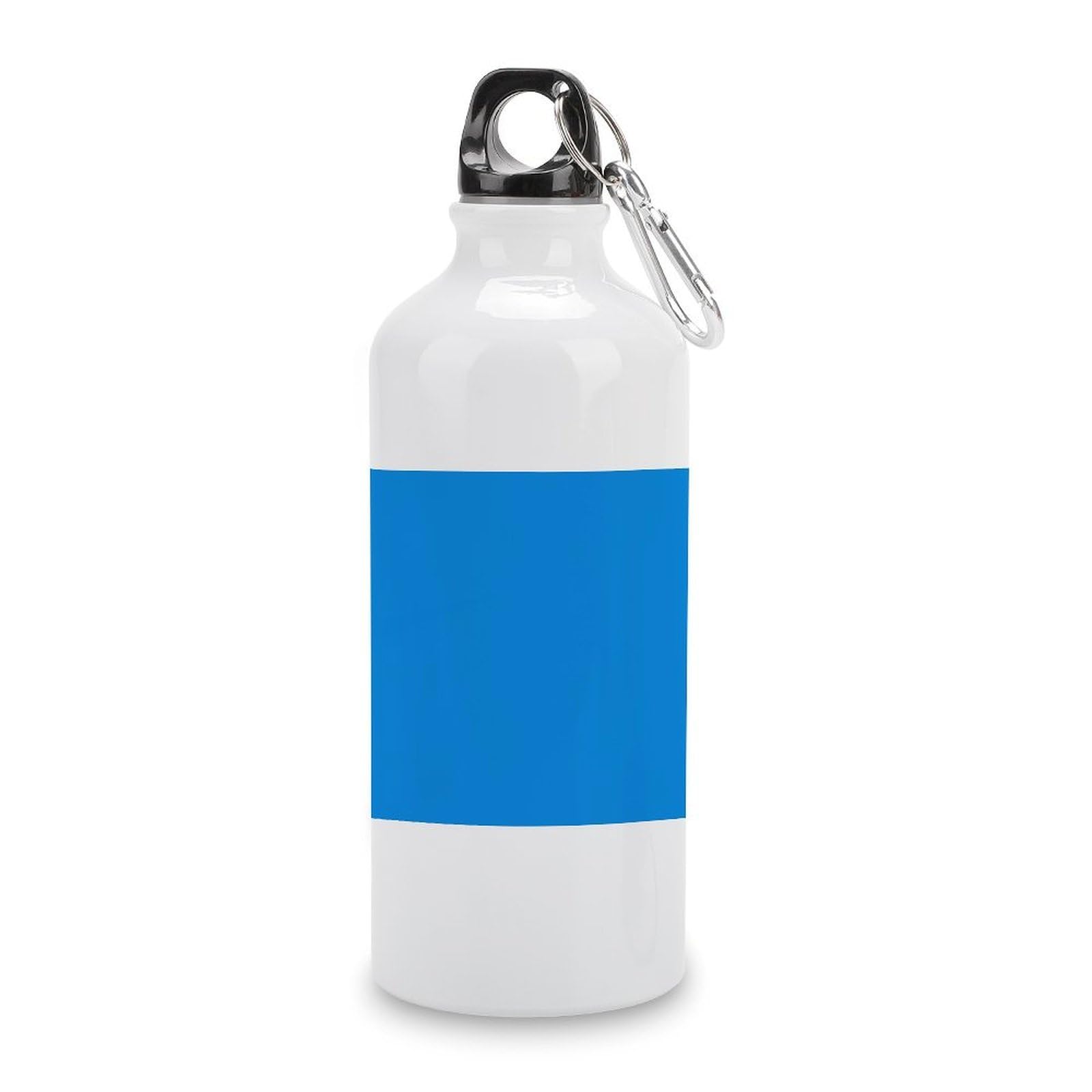 Fekiloot Style Indigo Aluminum Water Bottle Travel Tumbler Reusable Lightweight Outdoor Sports Water Bottles For Gym Sports Camping Hiking Fishing600ml
