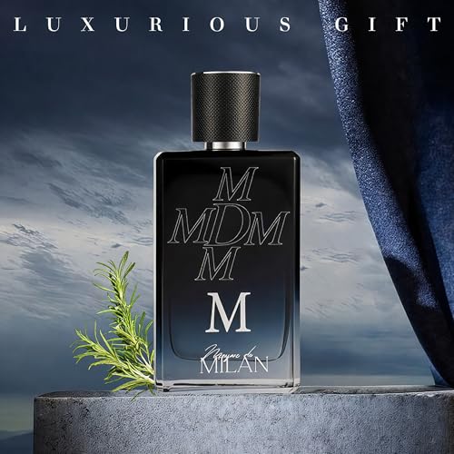 Image of MDM, Men's Cologne with Mysterious Charm, Long Lasting EDP Fragrance, Cool Water Scent, Premium Perfume for Daily Use, 3.4 Fl Oz