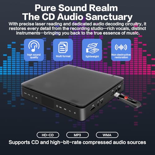 Lecteur DVD pour TV HD 1080p avec câble HDMI et port USB pour salon - 7