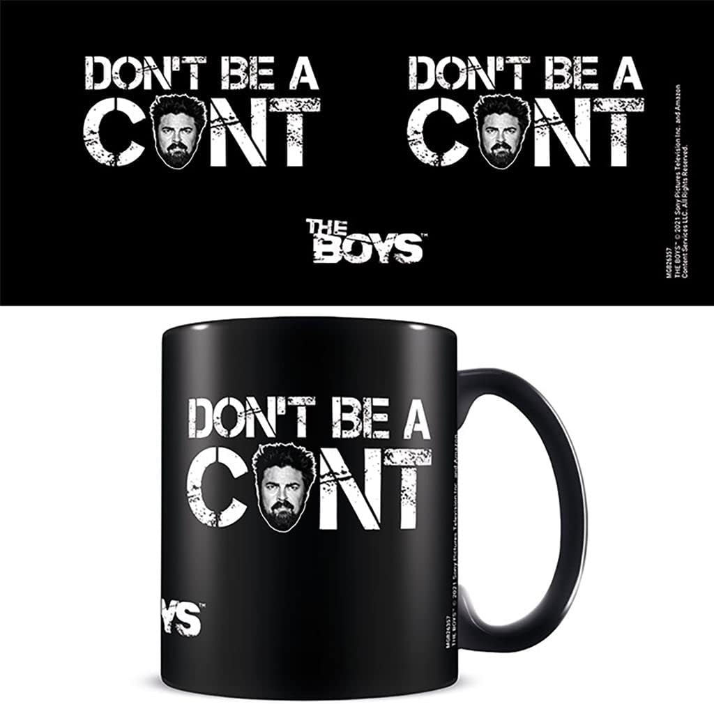 Pyramid International MGB26357 The Boys (C-Word) Black Mug, Ceramic,11oz