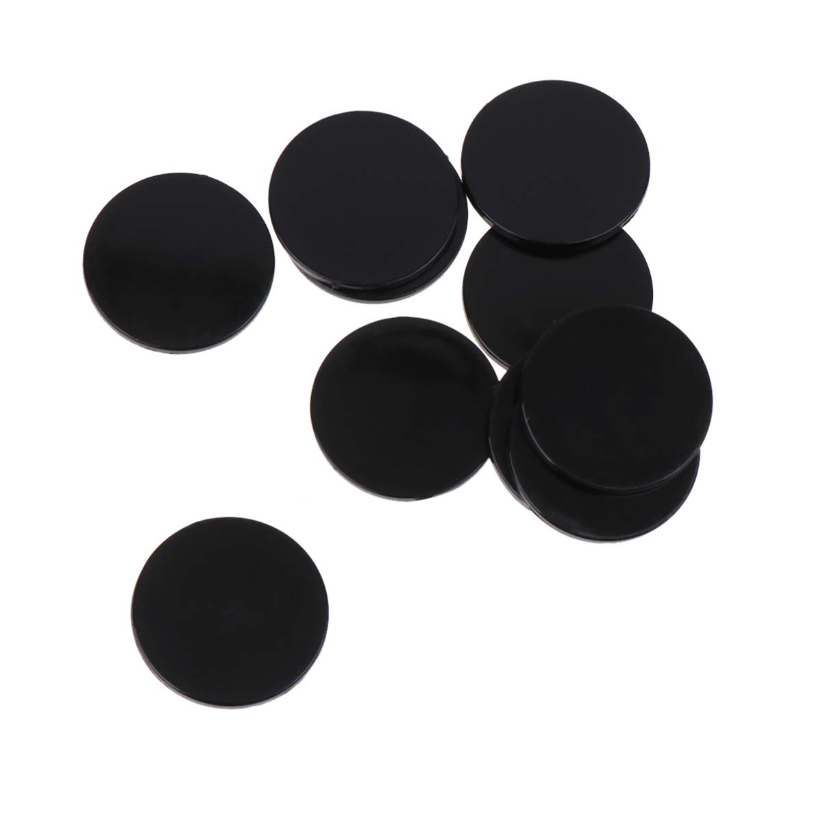 Jeton rond plastique coloré et numéroté pour jeu. Jeton rond plat 3 cm