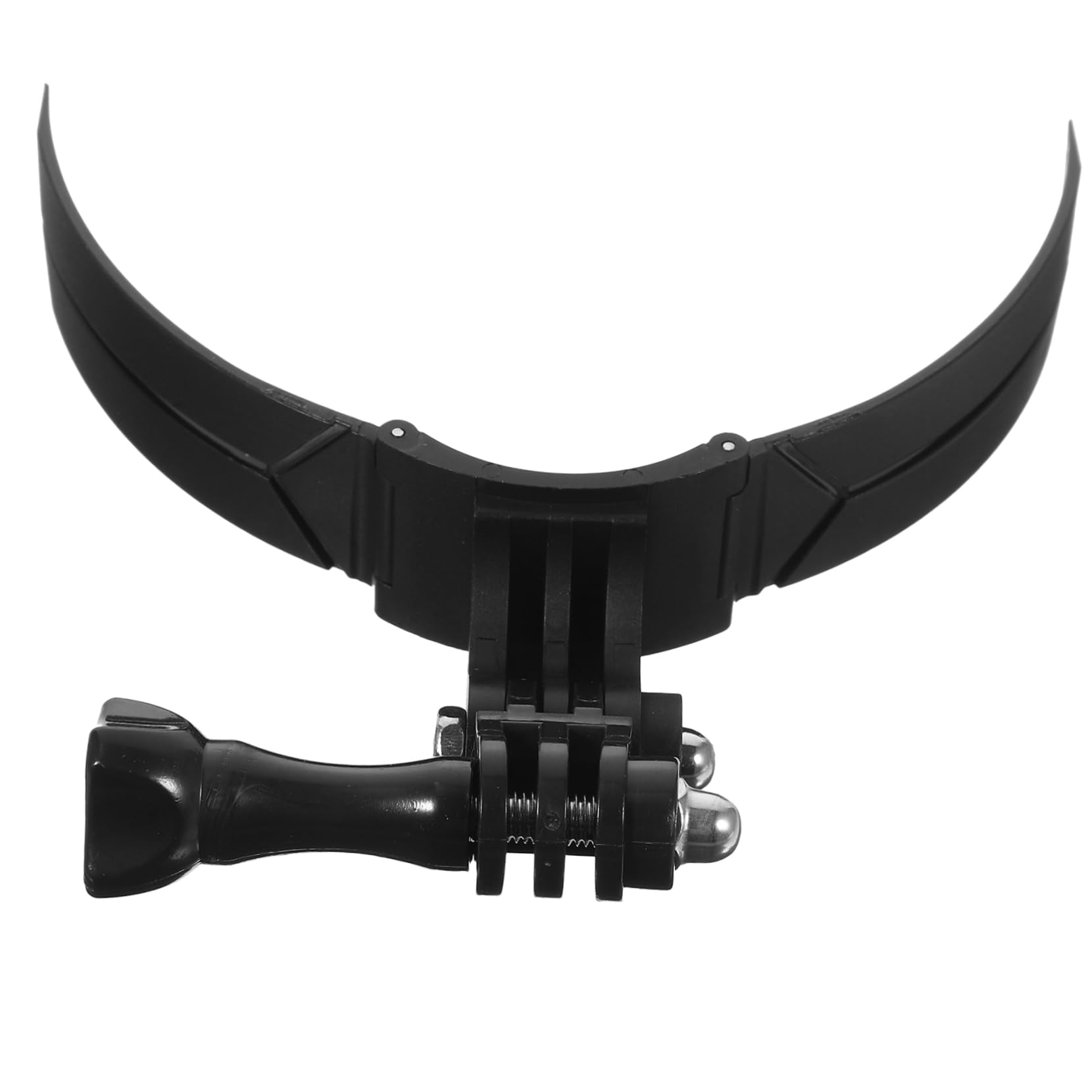 SOLUSTRE Motorcycle Chin Mount Kit Motorcycle Camera Holder Easy Installation Lightweight Design for Secure Use While Riding Compatibility for Cameras