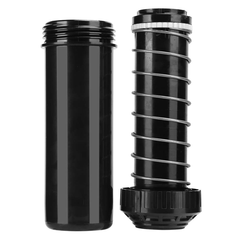 WOOXGEHM DN20 G3/4 Buried Rotating Nozzle Automatic Telescopic Sprinkler, Rotating Sprinkler Garden Irrigation, Rotating Nozzle Irrigation Sprinkler for Large Area Coverage, Lawn