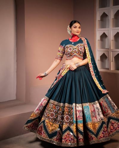 new ready to wear Women's Stitched Lehenga Choli With Dupatta|Indian Navratri Traditional Wedding For women.3