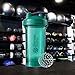 BlenderBottle Shaker Bottle Pro Series Perfect for Protein Shakes and Pre Workout, 24-Ounce, Emerald Green