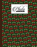 Photo Album: Cherries Photo Album, Large Photo Albums with Writing Space Memo, Extra Large Capacity Picture Album, Family, Baby, Wedding, Travel Photo Book, 120 Pages, Size 8.5' x 11'