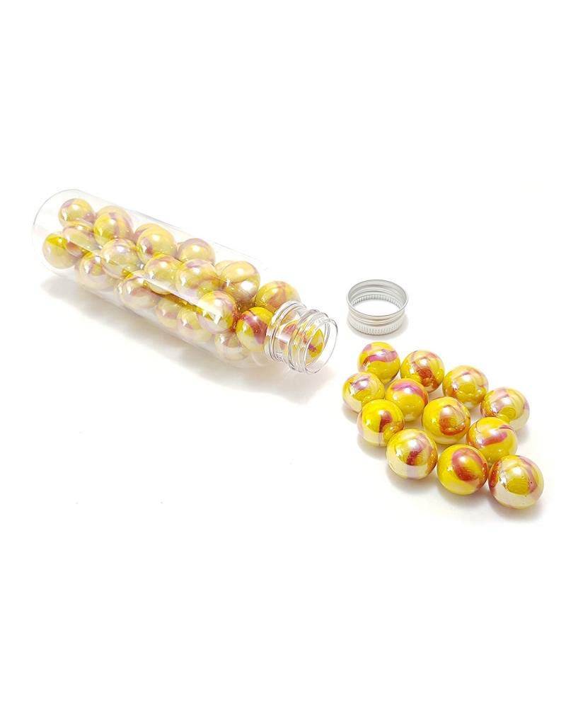Lot De 10 Calots œil De Dragon - Billes En Verre 25 Mm - Pour Décoration, Artisanat, Collection