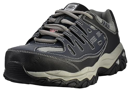 Image of Skechers Men's Cankton Steel Toe Lace Up