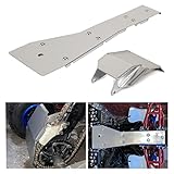 HECASA Full Chassis Glide Bottom Frame Compatible with 1987-2006 YAMAHA BANSHEE 350 w/Engine Skid Plate Swing Arm