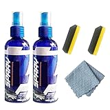 2Pcs Anti Scratch Hydrophobic Polish Nano Coating Agent with 2 Sponge and 1 Microfiber Towel (2Pcs...
