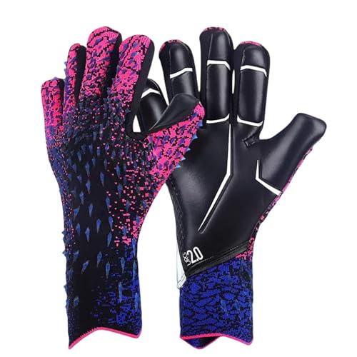 Gants de gardien de football antidérapant et résistant à l'usure à pointe forte
