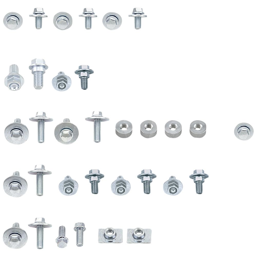 Amazon | Bolt Mc Hardware KAW-1600004 フルプラスチックファスナー