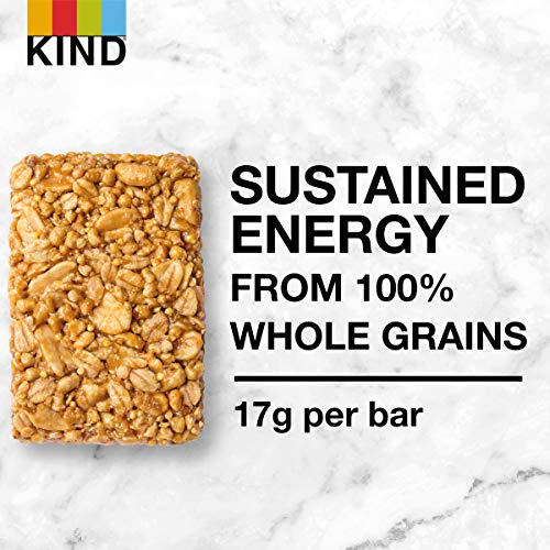 Kind Energy Bars, Peanut Butter, Healthy Snacks, Gluten Free, 30 Count #TOP6