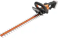 WORX Aparador de cerca viva sem fio WG261.9 cm 20 V, bateria e carregador não incluídos