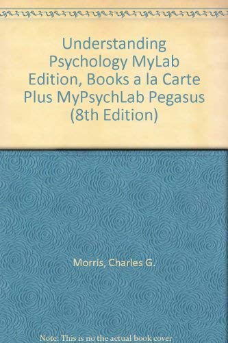 Buy Understanding Psychology MyLab Edition, Books a la Carte Plus ...