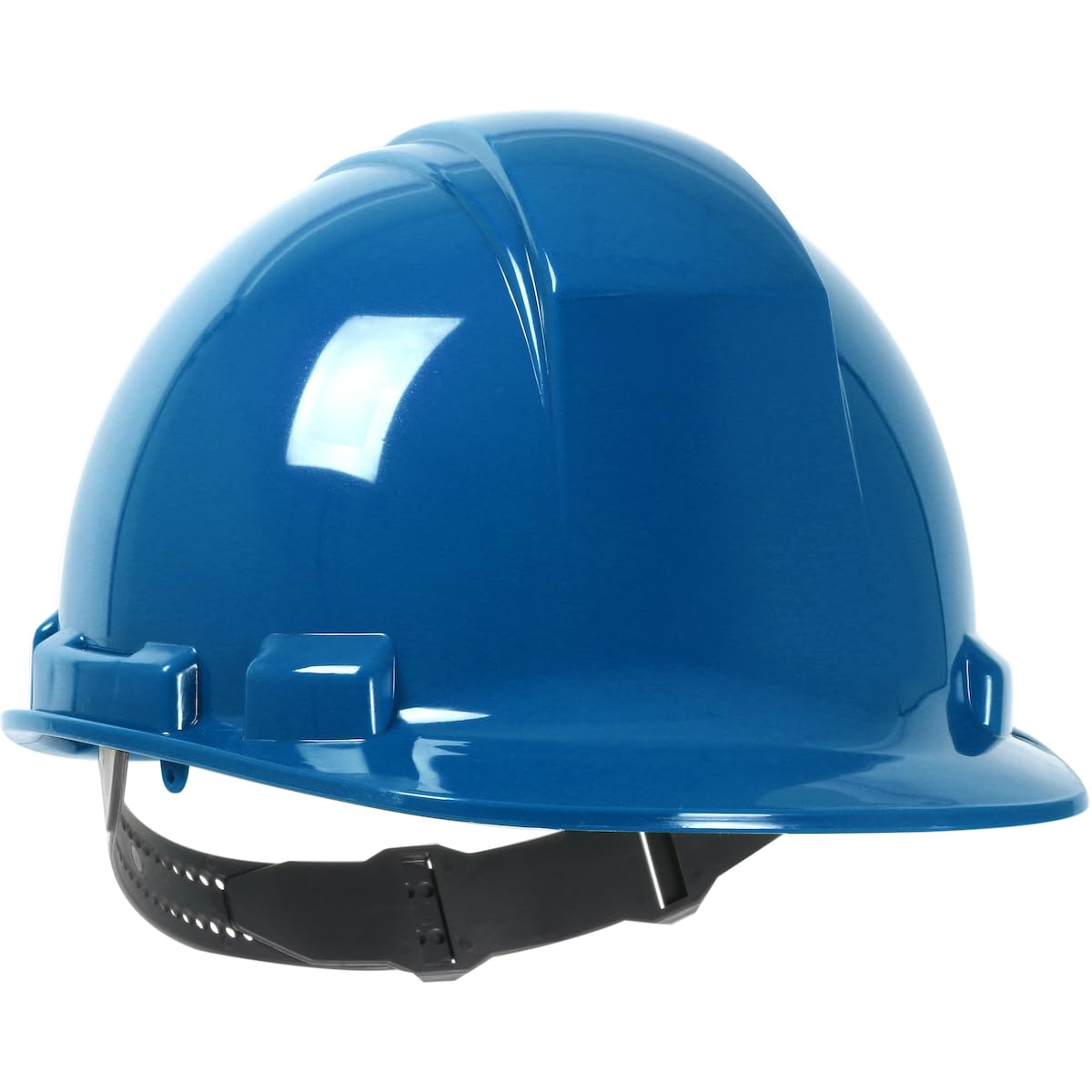 Dynamic Whistler Cap Style Hard Hat, HDPE Shell, ANSI Type 1, Class E, 4-Point Suspension, Pin-Lock Adjustment, Yellow (280-HP241-02)