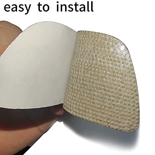 Lady Crystal 2 Packs Sparkle Threshold Plate Door Entry Guard Protective Stickers,Bling Car Door Protectors,Scratch-Anti Rhinestone Car Steptrims Accessories,21.7''2.4'', (Red) #TOP5