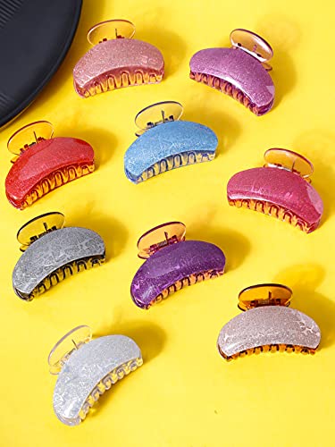 3pc Glittering Hair Claw Clutchers Set for Girls