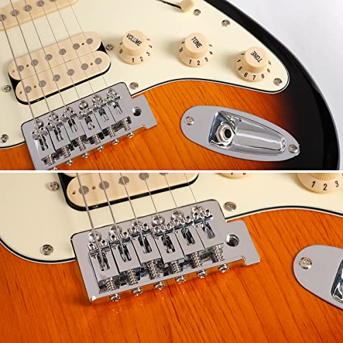 Guitare électrique pour adultes débutants entrée rock costume de guitare professionnel -lecteur de niveau pour hommes et femmes, avec haut-parleur de guitare Bluetooth -D120 (beige)… - Les Beatles, Paul McCartney, John Lennon, RIngo Starr, George Harrison Guitare électrique pour adultes débutants entrée rock costume de guitare professionnel -lecteur de niveau pour hommes et femmes, avec haut-parleur de guitare Bluetooth -D120 (beige)… – Image 4