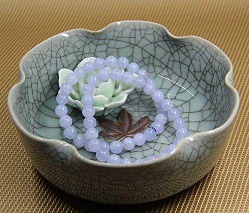 Natural A Grade Blue Lace Agate Gemstone 6Mm Round Beads Stretch Bracelet 7" Unisex #TOP3