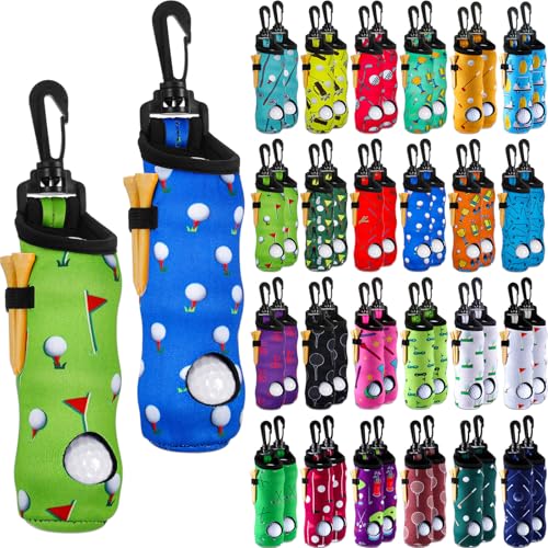 WILLBOND 48 Pcs Golf Ball Tee Holder Neoprene Holders