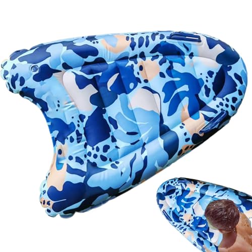 Body hinchable | Flotador para piscina con asa | Tabla de surf hinchable con alta flotación para natación y actividades acuáticas al aire libre