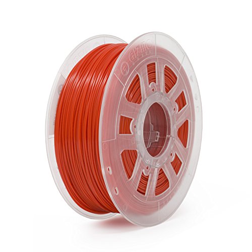 Gizmo Dorks 1.75mm PLA Filament 1kg / 2.2lbs for 3D Printers, Red Lava