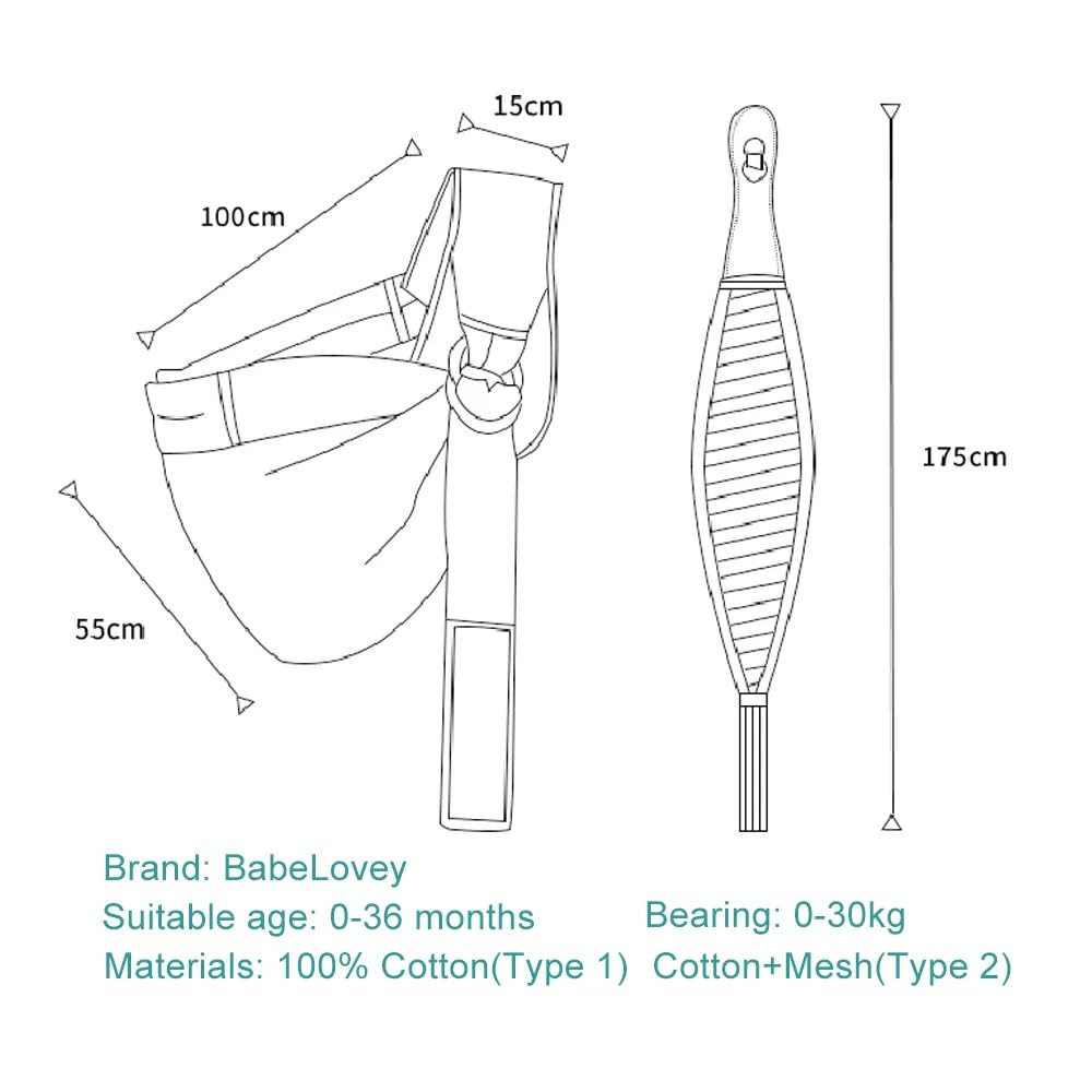 DROZIP Baby Carrier Newborn To Toddler, Ergonomic 3D Mesh Baby Wraps Carrier, Adjustable Baby Sling, Lightweight Breathable Baby Carrier Wrap With Thick Shoulder Straps, Green