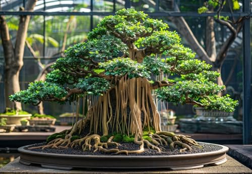 Indian Banyan Bonsai Tree Seeds for Planting - Ficus benghalensis