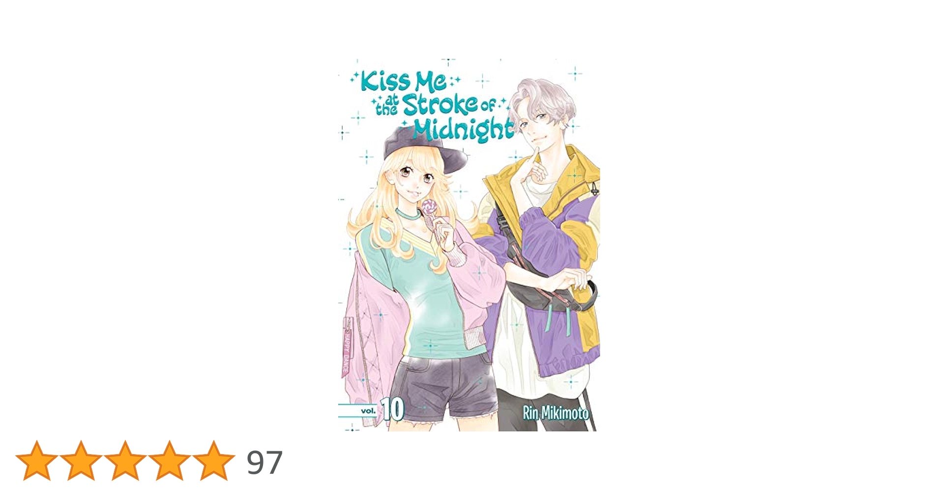 Kiss Me at Stroke of Midnight 1-10巻セット Kiss Me At The Stroke Of Midnight Manga Lot Vol 1-4,6,8,9-10