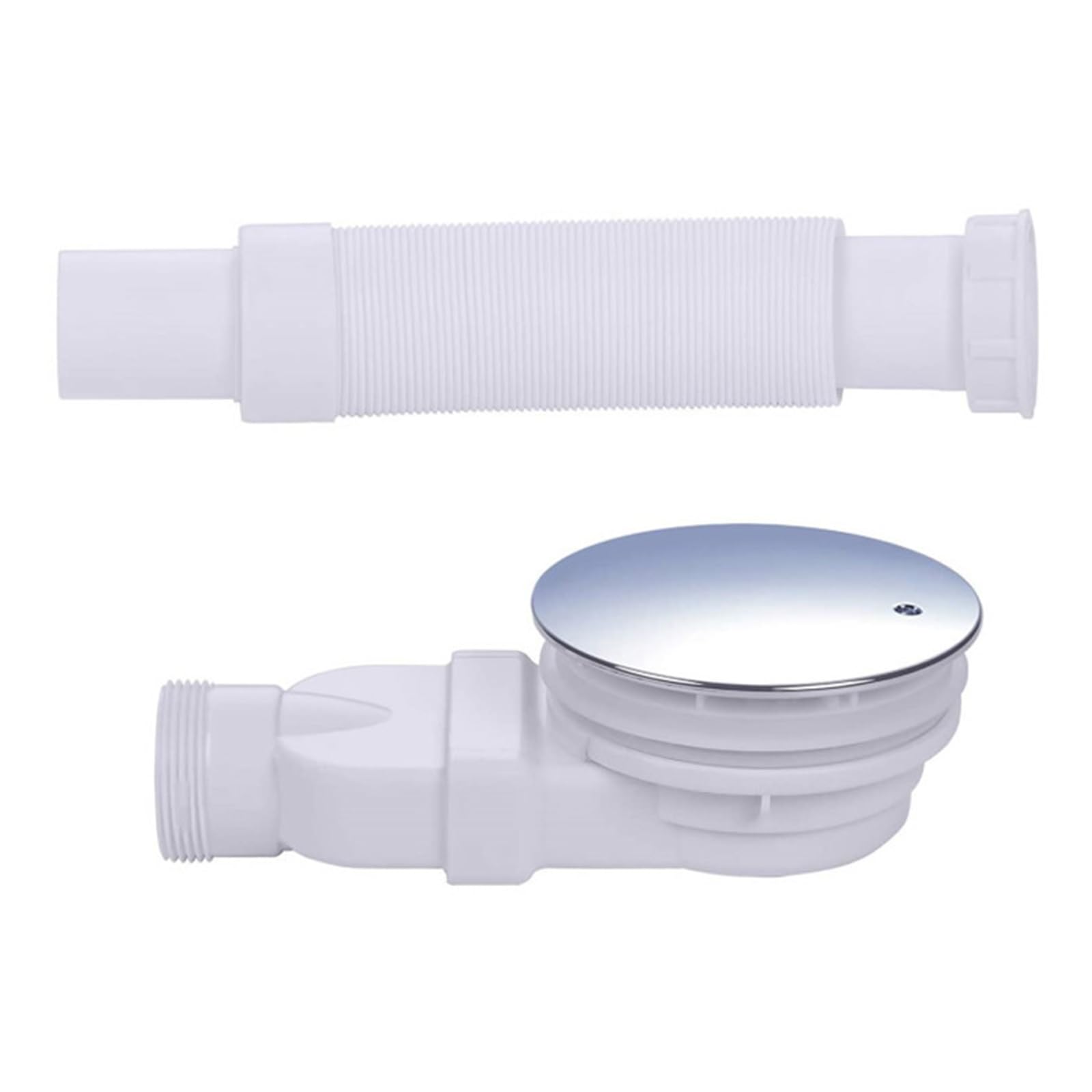 Geavonyg Multicolor Profile Bathtub Drain Prevents Odors Clogging Simple Setup Flexible Bath Tub