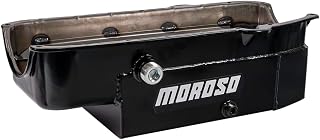 Moroso 21327 Steel Circle Track Oil Pan, Fits 86-Up Small Block Chevy Engines in Limited Sprints and others