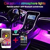 ★ 【Sincronización con música】 Modo de música único, micrófono de alta sensibilidad incorporado, espectro con luz y colores que se ajustan automáticamente en base al sonido ambiental, y luego las luces LED cambiarán sus colores siguiendo el ritmo de la música, dando a su amante o sorpresa familiar y ambiente romántico en la noche especial.