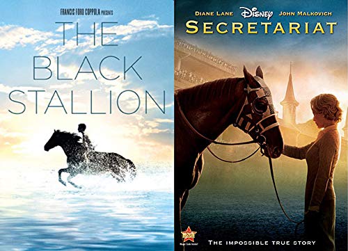 The Greatest Horse Stories Ever Told: Disney's Secretariat + Francis Ford Coppola's The Black Stallion (2 Movie Bundle)