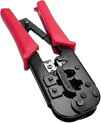 Pier Telecom, Alicate de Crimpar RJ45 RJ12 RJ11 com Catraca