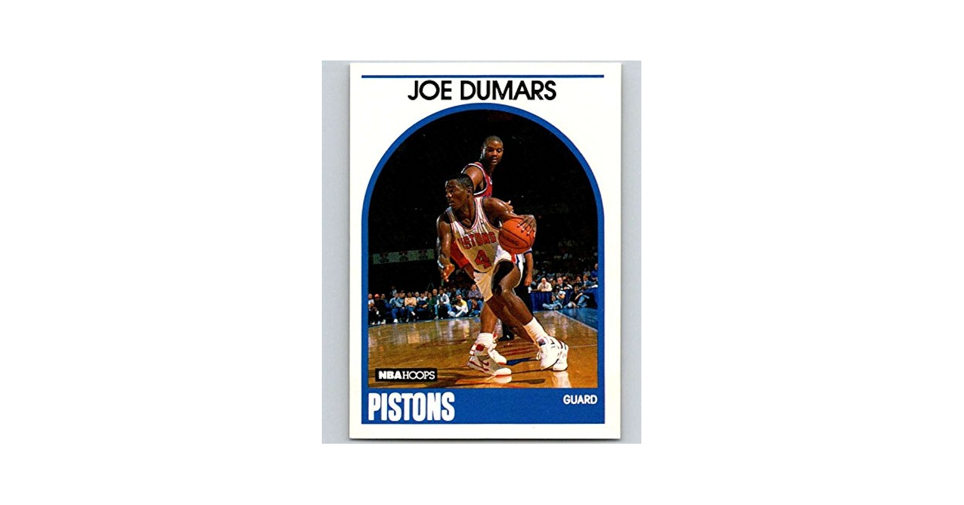 Amazon.com: 1989-90 NBA Hoops #1 Joe Dumars Detroit Pistons