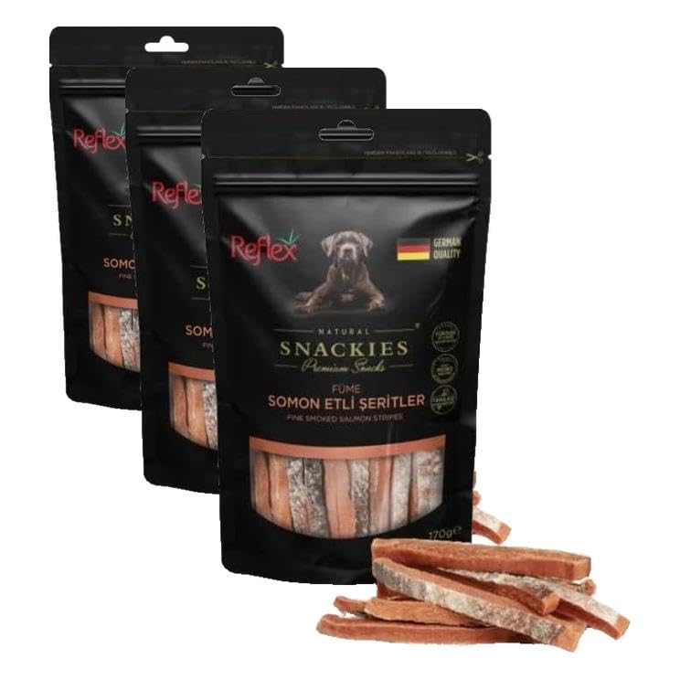Reflex Füme Somon Köpek Ödülü 170 Gr (3 paketi)