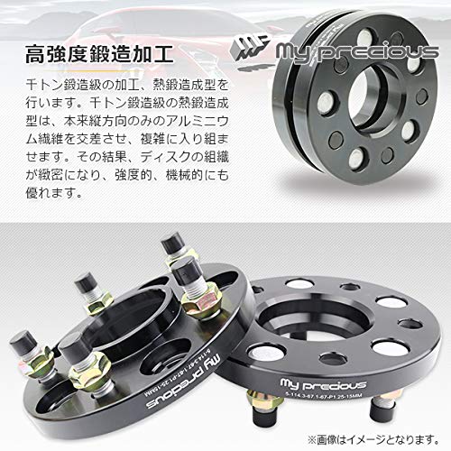Amazon | 鍛造ワイドトレッドスペーサー ホイールスペーサー 15mm厚