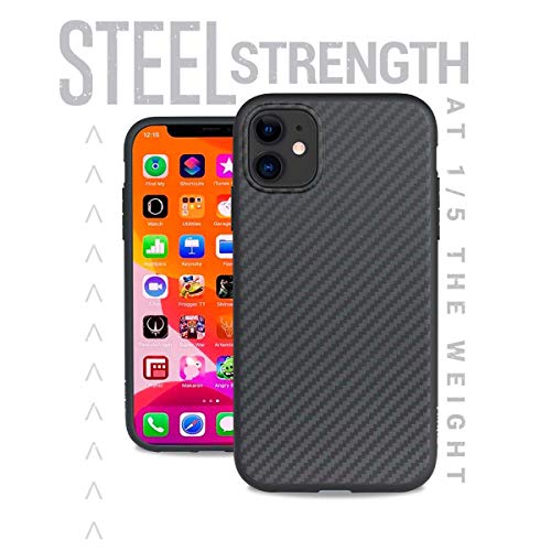 Evutec Karbon iPhone 11 6.1 Inch, Unique Hard Smooth Heavy-Duty Phone Case Cover