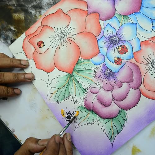 Anna by Anuschka Women's Original Hand-Painted Genuine Leather Medium Crossbody2