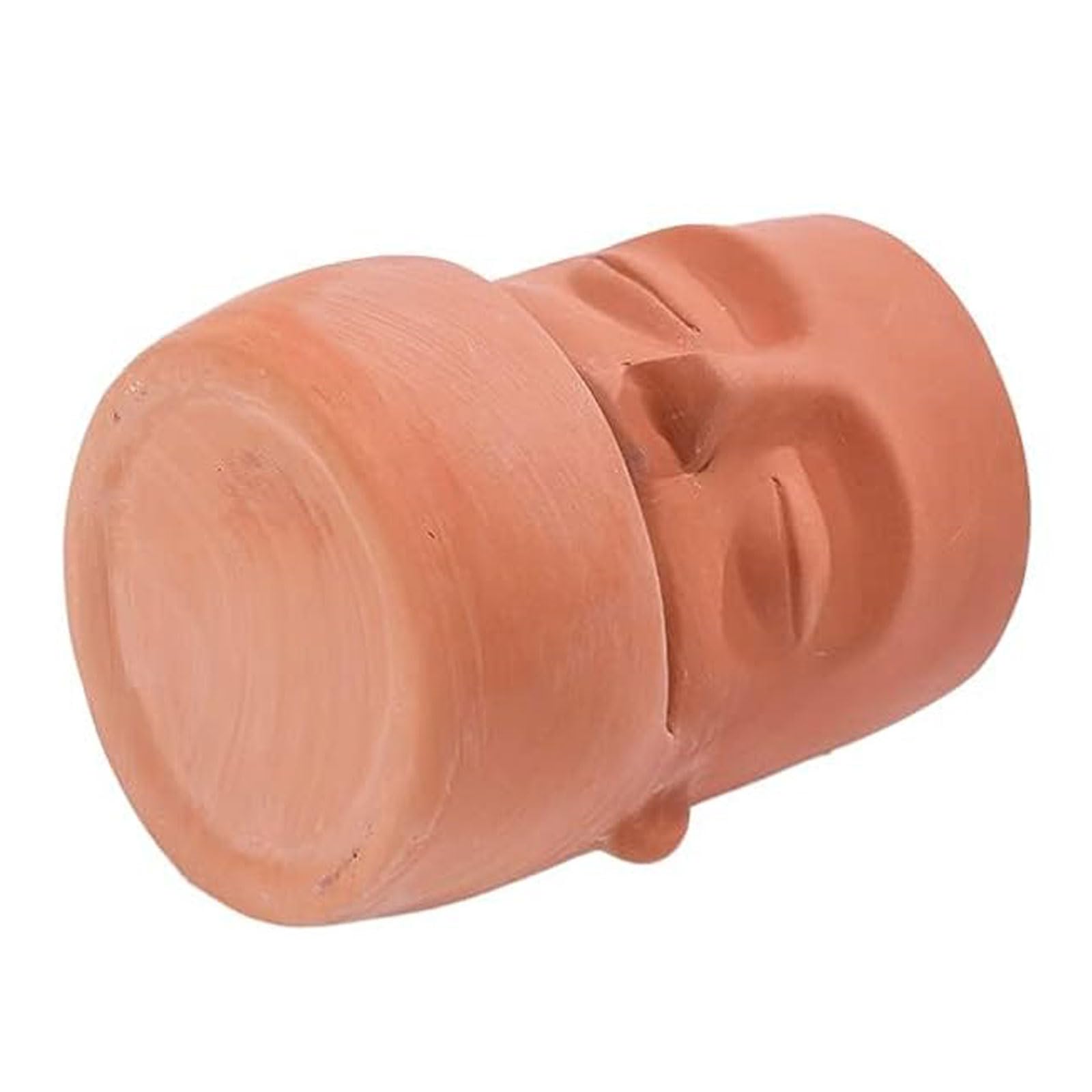 Snorvixre Creative Face Planter Crafted with Premium Clay Featuring Great Drainage for Succulents Snowproof Planter