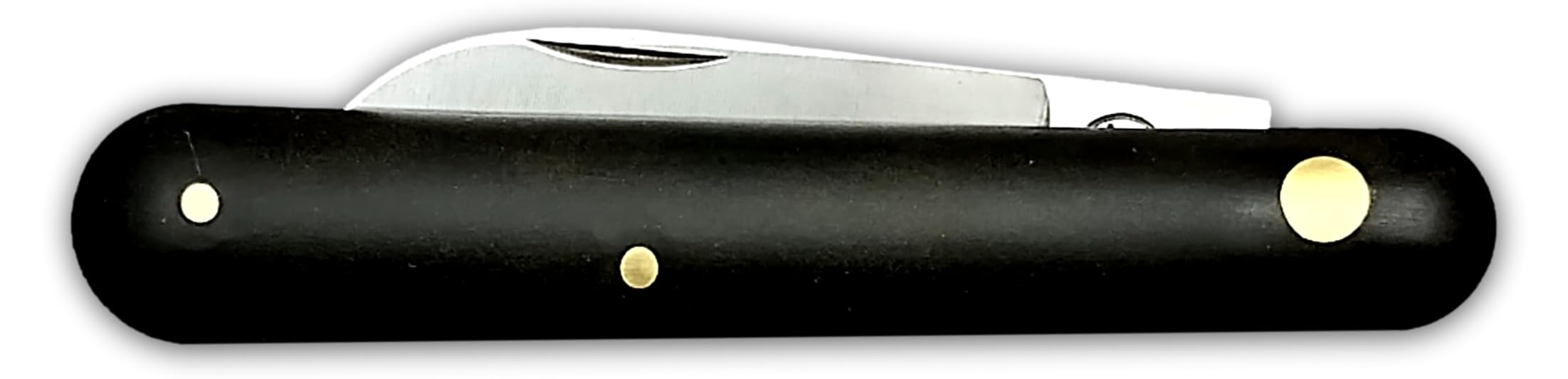 DUE BUOI 228 SU.SI Coltello da Innesto Professionale Alberi da Frutto e Giardinaggio Acciaio Carbonio Böhler K720, Manico in Nylon Rinforzato