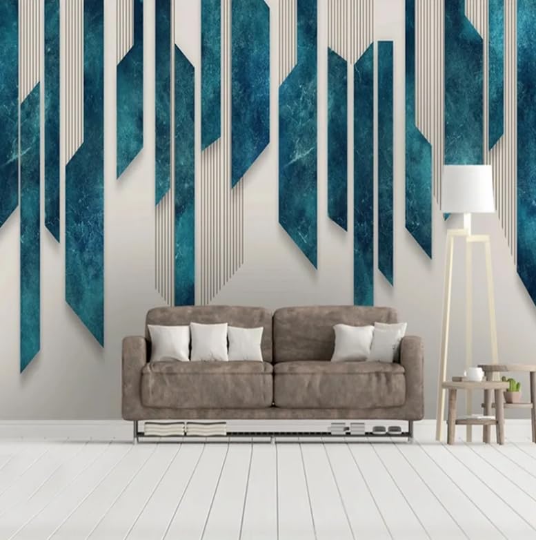Papier peint bois 3D retro deco scandinave pour mur de salon et chambre 200x140cm