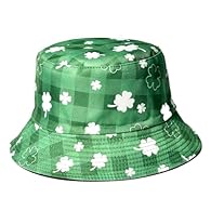 Festive Irish Spirit: Celebrate in style with this vibrant green shamrock hat, the perfect accessory to complete your outfit for any St Patricks Day parade or party and show off your Irish pride Reversible Two-in-One Style: Get more value with a clev...