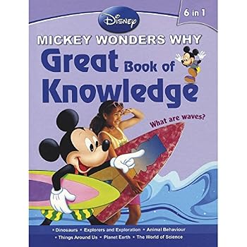 Hardcover Euro Books Disney Mickey Wonders Why Great Book Of Knowledge Book