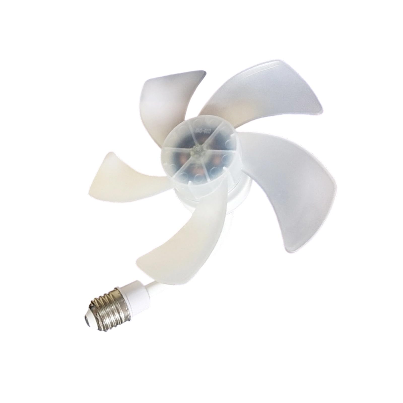 E27 Ceiling-Mounted Fan Light 3 Speeds LED Bulb Quiet Motor Design For Warehouse Workshop 140mm Portable Bedroom Cooling Fan