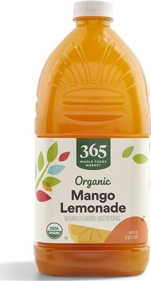 Image of 365 by Whole Foods Market, Organic Mango Lemonade, 64 Fl Oz